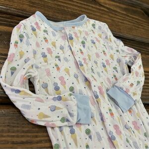 Magnetic Me Ice Cream Cone Footless Onesie Pajamas